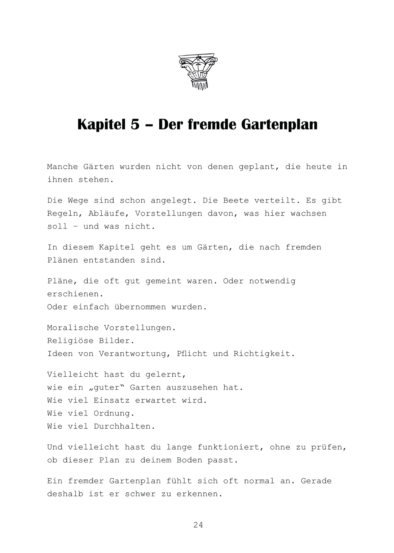 Workbook DER INNERE GARTEN s 24 der innere garten